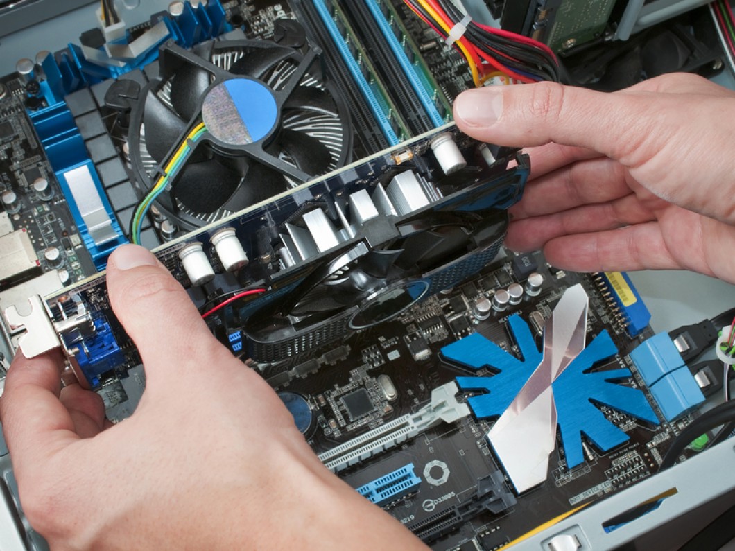 Desktop Computer repair service motherboard